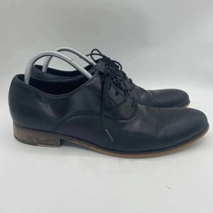 Kenneth Cole New York Mens Black Leather Derby Oxford Shoes Size 10 (28)